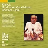 北インドの古典声楽カヤール〜ビームセン・ジョーシー