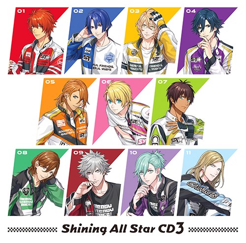 ́vX܂ Shining All Star CD3sʏՁt